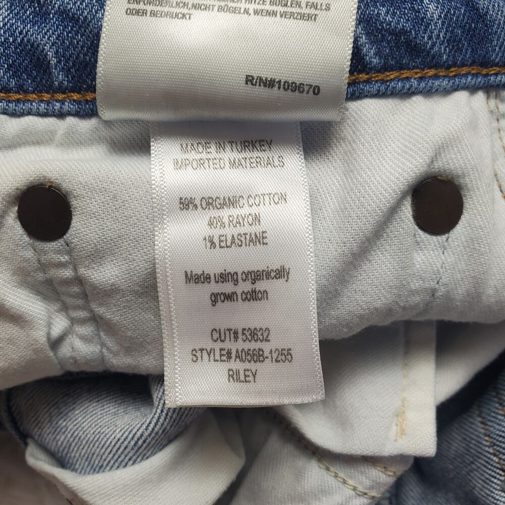 Agolde Riley Straight Crop Jeans 28 / 6 - Picture 5 of 8